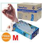   Disposable Powder Free Vinyl Medical Exam (Latex Free) Gloves Medium
