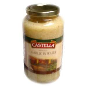 Minced Garlic in Water (Castella) 2lb (32oz)  Grocery 