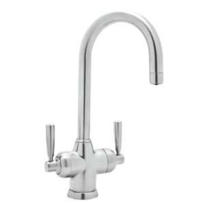  Perrin and Rowe Mimas Two Lever Handle C Spout B