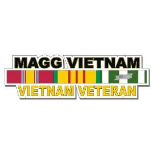  US Army MAGG Vietnam Vietnam Veteran Window Strip Decal 