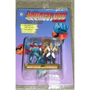  Rob Liefelds Youngblood Sentinel Mini Figures Toys 