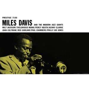  Miles Davis Prestige Poster 24 X 36 St4520