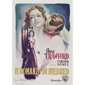  Mildred Pierce Poster #01 Italian 24x36