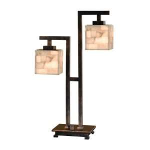 Murray Feiss 9834GLB Kolton Table Lamp, Gilded Bronze Finish with 
