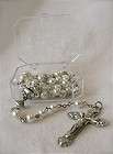Clear Hinged Lid My Rosary BOX CASE POUCH Holder Gift