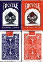 Decks Bicycle Masters Blue and Red playing cards  