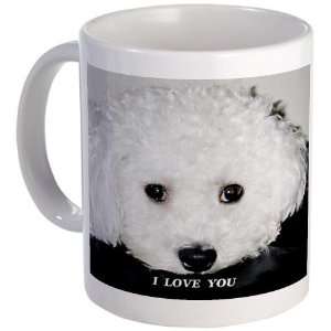  I LOVE YOU BICHON MUG Pets Mug by 