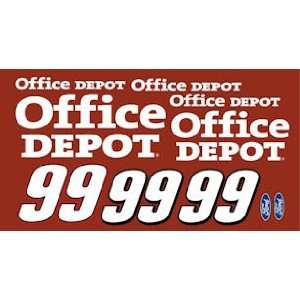  Go Fast   #99 Office Depot Sticker Kit, 4.5 Inch (Slot 
