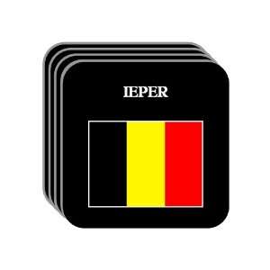  Belgium   IEPER Set of 4 Mini Mousepad Coasters 