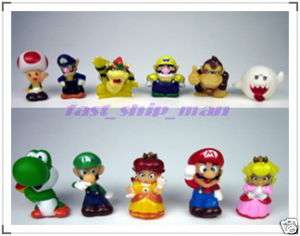 Nintendo Super Mario Bros Mini Cute 11p Figures  