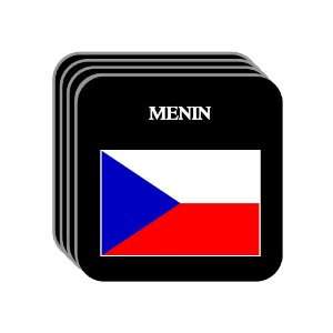  Czech Republic   MENIN Set of 4 Mini Mousepad Coasters 