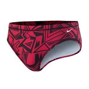  Nike Swim Angled Lanes Water Polo Brief Mens Water Polo 