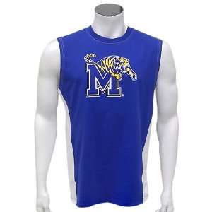  Memphis Tigers Mens Challenge Sleeveless Tee Sports 