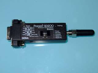 Parani SD200 Bluetooth RS232 Serial Adapter ， Antenna Included 