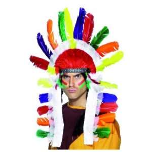  Smiffys Long Indian Chief Headdress Toys & Games