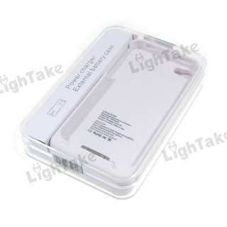  1900mAh Rechargeable Power Charger Battery Case for iPhone 4S/iPhone 