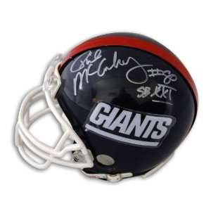  Phil McConkey Autographed New York Giants Mini Helmet 