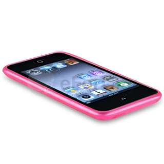   TPU Hard Case COVER+LCD PROTECTOR For iPod Touch 4 4th G Gen  