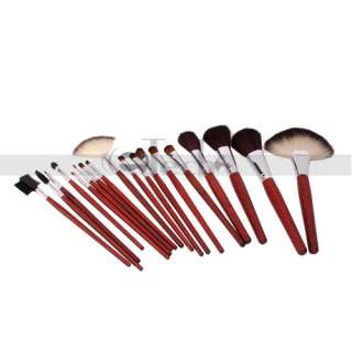 HIGH QUALITY 18 MAKEUP MAKE UP BRUSH BRUSHES SET POUCH  