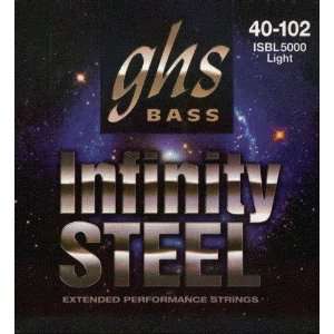  GHS Electric Bass Guitar Infinity Steel, .040   .102 