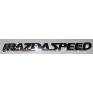  Mazdaspeed Racing Decal Sticker (New) Black X2