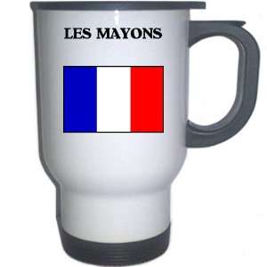  France   LES MAYONS White Stainless Steel Mug 