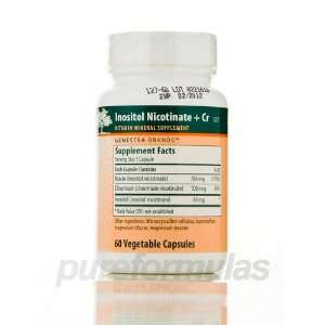  Seroyal Inositol Nicotinate + Cr 60 Capsules Health 