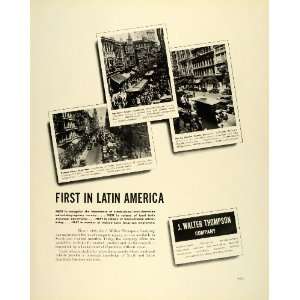  1941 Ad J. Walter Thompson Inter American Advertising 