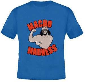 Macho Man Randy Savage Retro T Shirt  