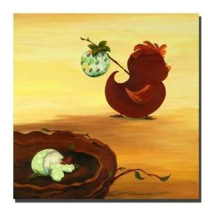  Leaving the Nest by Sylvia Masek, Canvas Art   24 x 24 