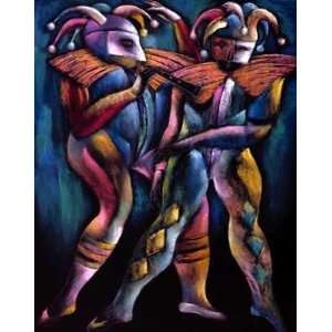 Intertwined Dancers    Print 