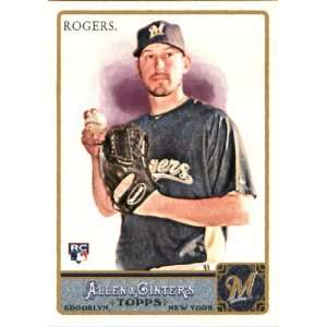  Allen and Ginter Glossy #221 Mark Rogers (RC)   Milwaukee Brewers 