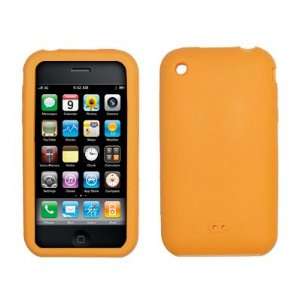  Premium Orange Cream Soft Silicone Case for Apple iPhone 