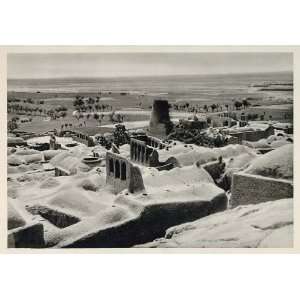  1937 Ruins Village Desert Sand Iran Persian Landscape 