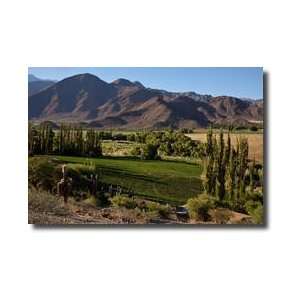  Irrigated Farms Around Cachi Argentina Giclee Print