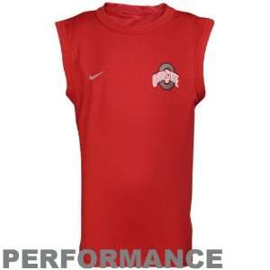  Nike Ohio State Buckeyes Scarlet Youth Sleeveless 