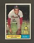 1961 Topps #148 Julian Javier Card St. Louis Cardinals 