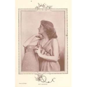  1898 Print Actress Mary Mannering 