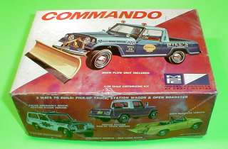 MPC 1968 Commando AMC Jeepster Truck Annual Original 68 Issued Model 