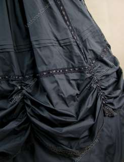 Gothic Lolita Cotton Ball Gown Dress Prom Steampunk Punk 229 XL  