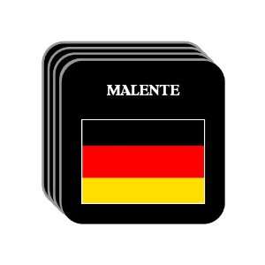  Germany   MALENTE Set of 4 Mini Mousepad Coasters 