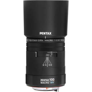 Pentax smc Pentax D FA 100mm f/2.8 WR Macro Lens 0027075163034  