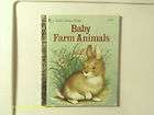 Baby Farm Animals 1993 A Little Golden Book Hardcover G