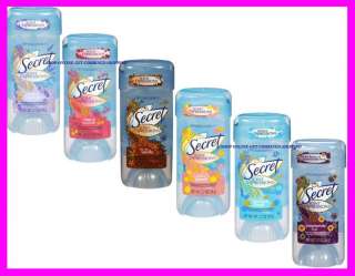 Secret Scent Expressions Clear Gel Bottle Your Choice  