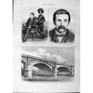  1875 MALLISON DUNCAN MAHARAJAH BURMAH LONDON BRIDGE