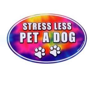    Kyjen MA00326 Stress Less   Pet A Dog Magnet