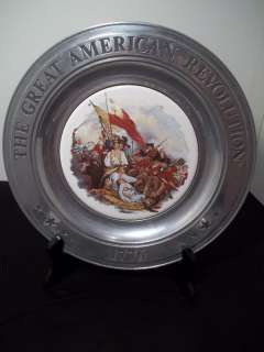 The Great American Revolution 1776 Collector Plate  