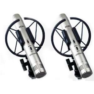  Cascade Microphones M39, Stereo Pair, Silver Musical 