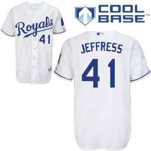  Jeremy Jeffress Kansas City Royals Authentic Home Cool 