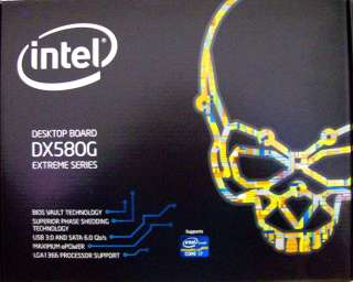 Intel BOXDX58OG DX58OG ATX LGA1366 DDR3 2000+ Retail Box With 